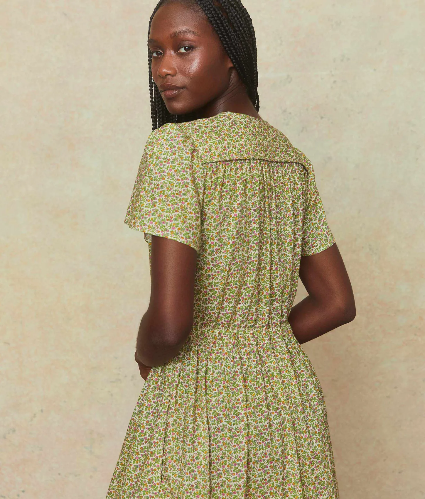 Dresses^Christy Dawn The Dawn Dress Petites Berry Ditsy Cream