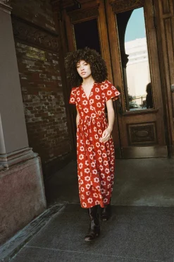 Dresses^Christy Dawn The Dawn Dress Petites Crimson Daisy