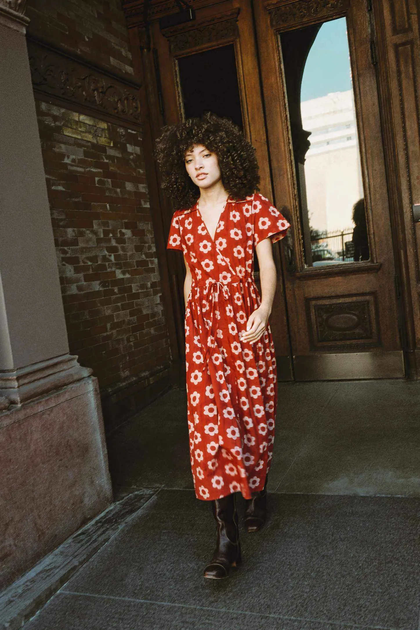 Dresses^Christy Dawn The Dawn Dress Petites Crimson Daisy