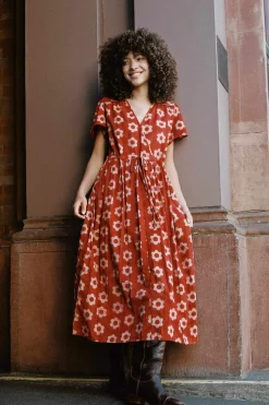 Dresses^Christy Dawn The Dawn Dress Petites Crimson Daisy
