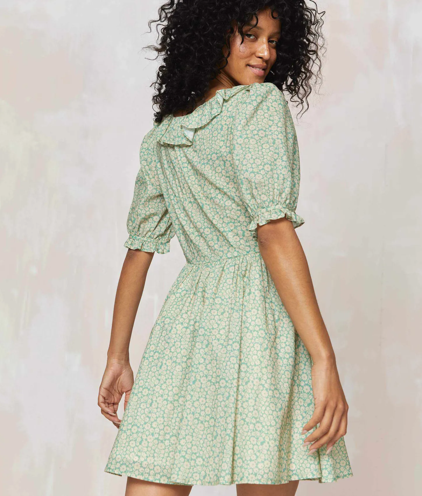 Dresses^Christy Dawn The Delia Dress Green Climbing Daisy