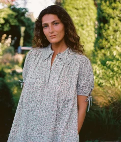 Dresses^Christy Dawn The Devin Dress Creme Strawberry