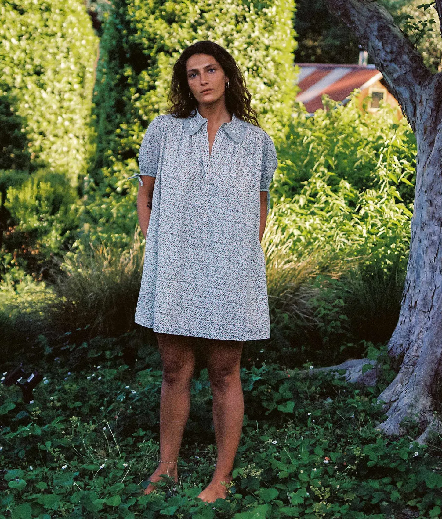 Dresses^Christy Dawn The Devin Dress Creme Strawberry