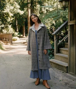 Jackets & Outerwear^Christy Dawn The Eleanor Coat Oak Plaid