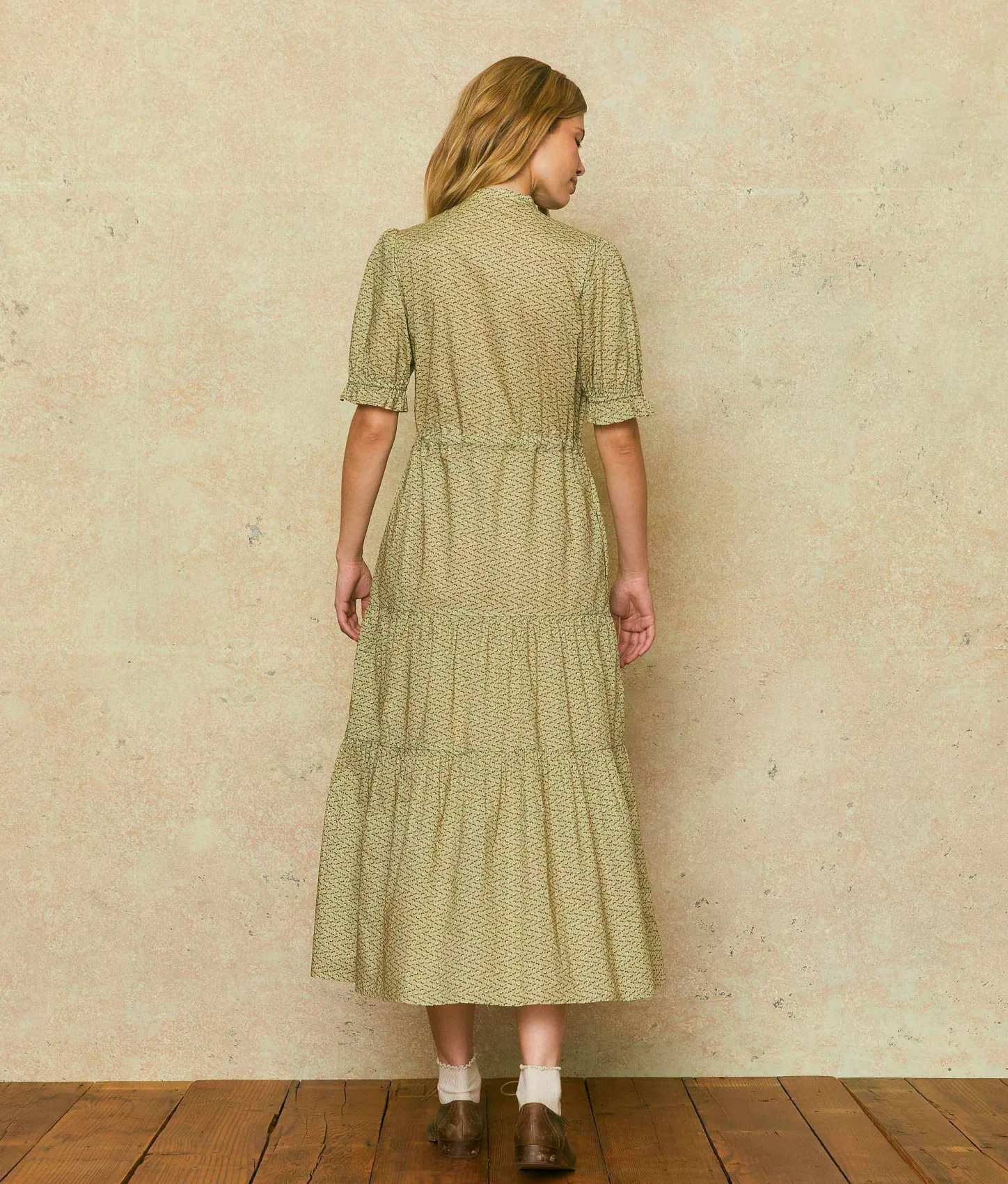 Dresses^Christy Dawn The Elle Dress Geo Ditsy Sage
