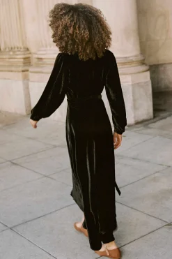 Dresses^Christy Dawn The Elsa Dress Noir Velvet