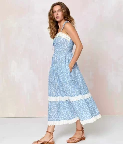 Dresses^Christy Dawn The Emma Dress Blue Calendula