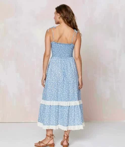 Dresses^Christy Dawn The Emma Dress Blue Calendula