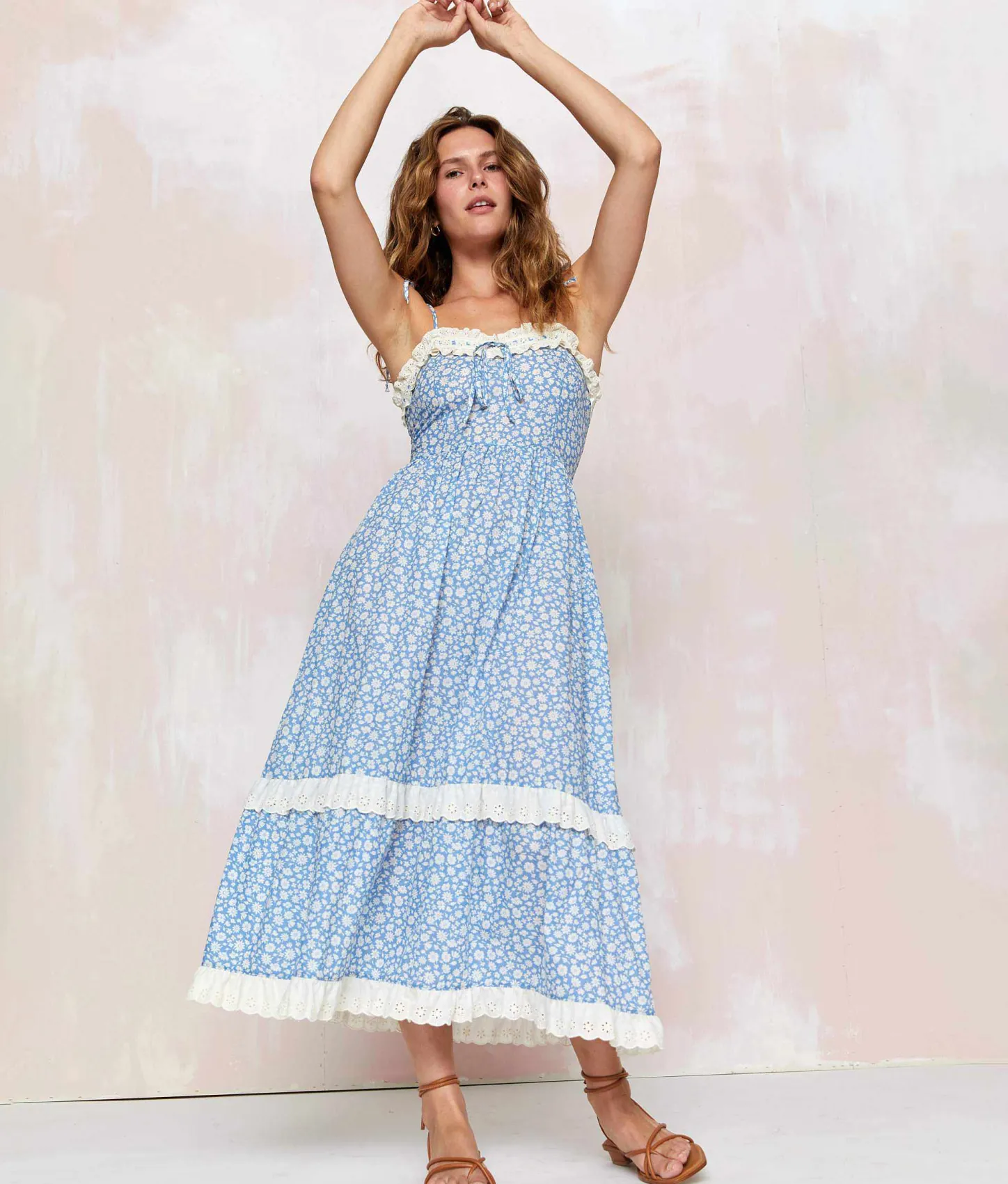 Dresses^Christy Dawn The Emma Dress Blue Calendula