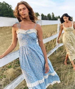 Dresses^Christy Dawn The Emma Dress Blue Calendula