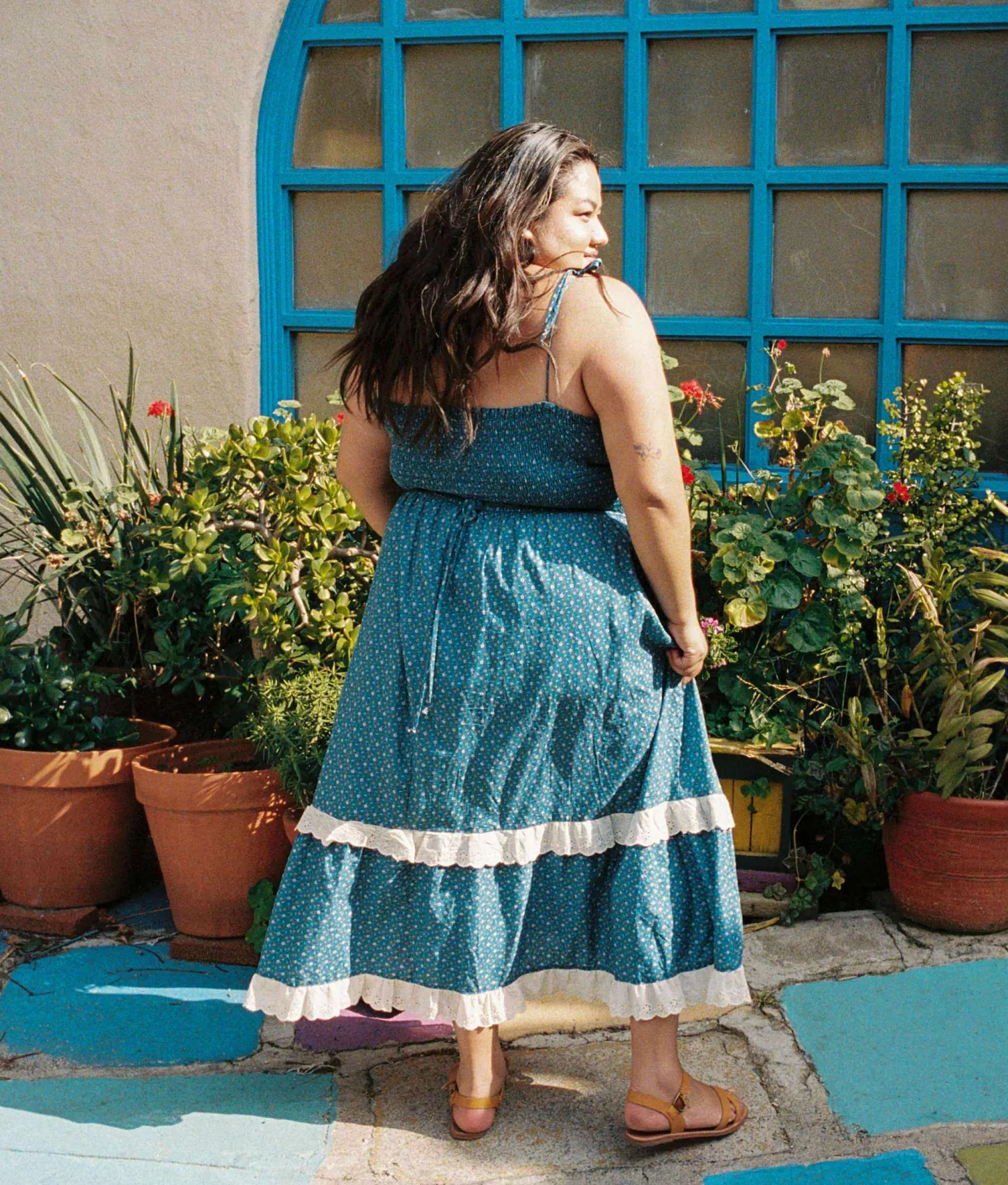 Dresses^Christy Dawn The Emma Dress Extended Essence Blue