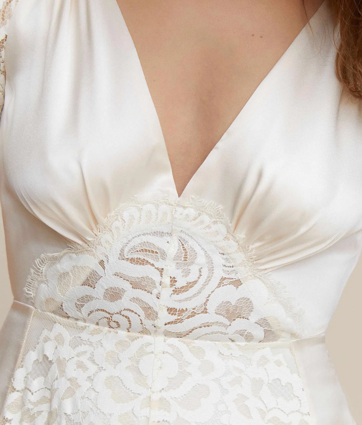Bridal^Christy Dawn The Fitzgerald Dress Pearl Silk