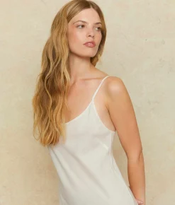Dresses^Christy Dawn The Flora Slip Ivory