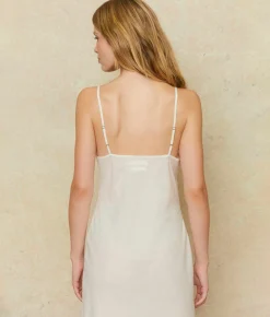 Dresses^Christy Dawn The Flora Slip Ivory
