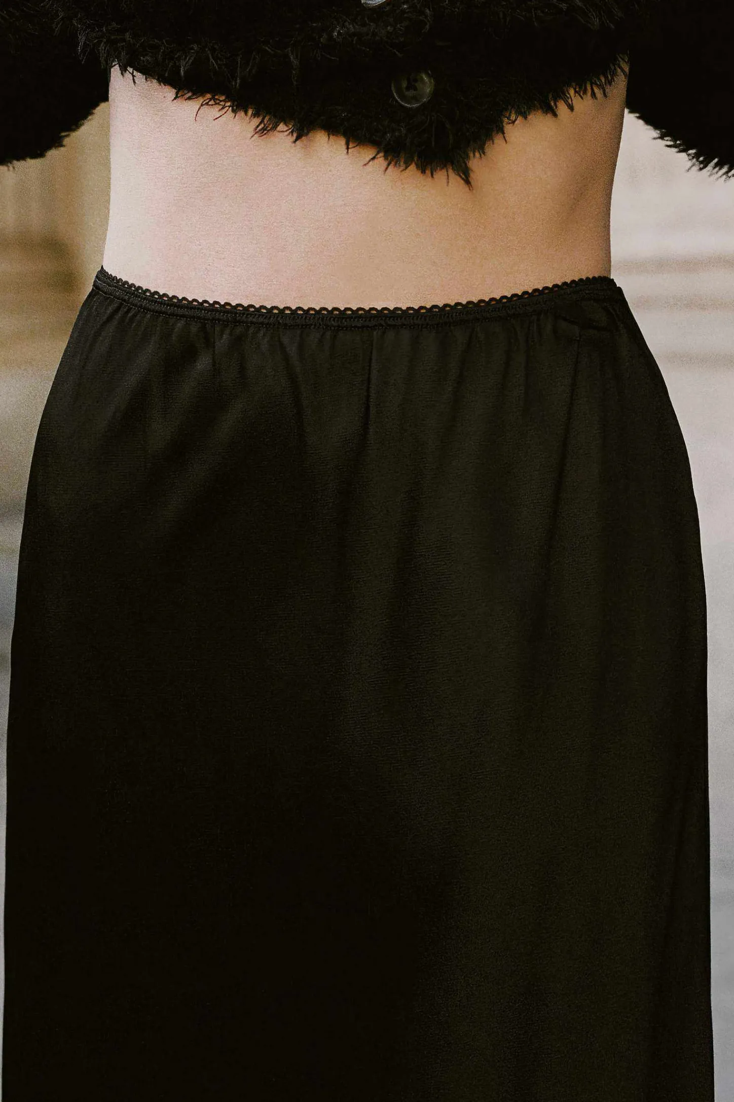 Bottoms^Christy Dawn The Helen Bias Skirt Night Satin