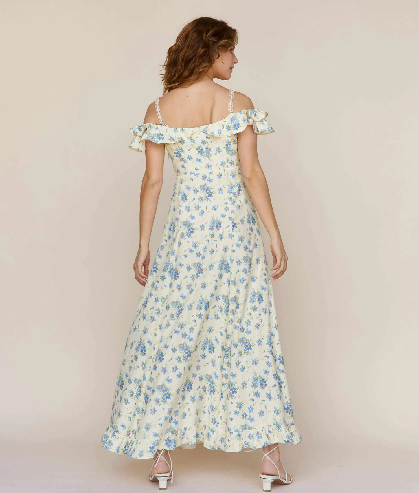 Dresses^Christy Dawn The Helina Dress Lilies In Bloom Silk