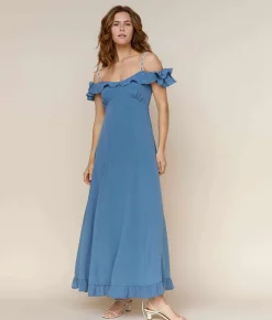 Dresses^Christy Dawn The Helina Dress Ocean Silk