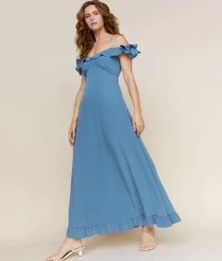 Dresses^Christy Dawn The Helina Dress Ocean Silk