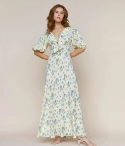 Dresses^Christy Dawn The Honey Dress Lilies In Bloom Silk