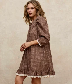 Dresses^Christy Dawn The Janae Dress Geo Ditsy Hickory
