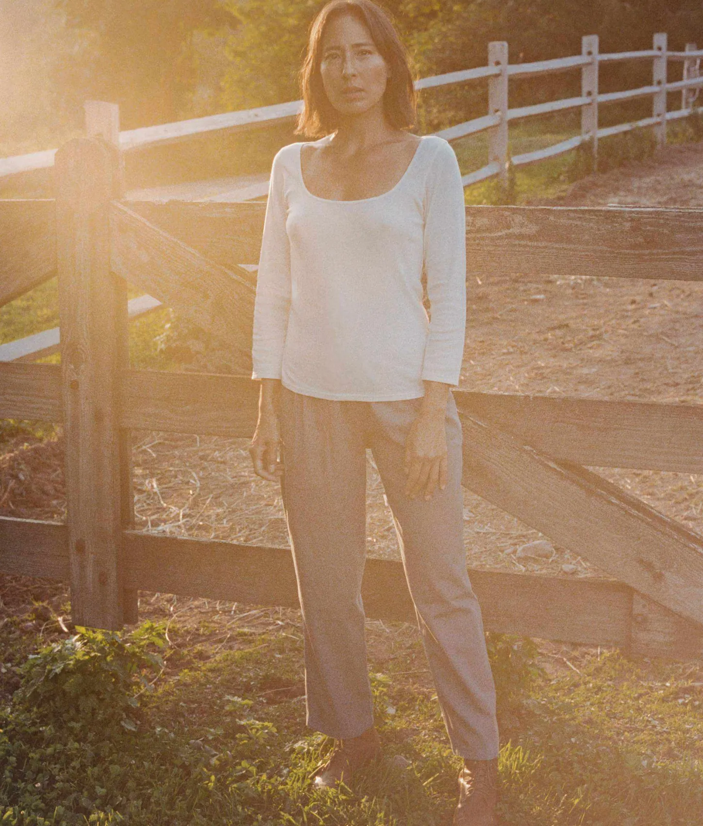Dresses^Christy Dawn The Jolie Tee Ivory