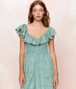 Dresses^Christy Dawn The Kali Jumpsuit Berry Ditsy Teal