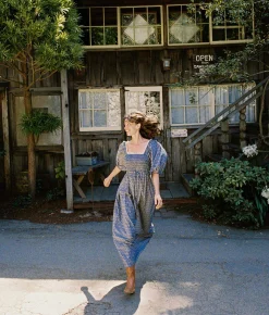Dresses^Christy Dawn The Katrina Dress Aster Indigo