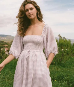Dresses^Christy Dawn The Katrina Dress Lavender Gingham