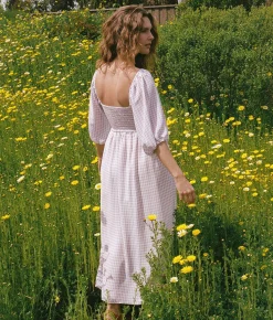 Dresses^Christy Dawn The Katrina Dress Lavender Gingham