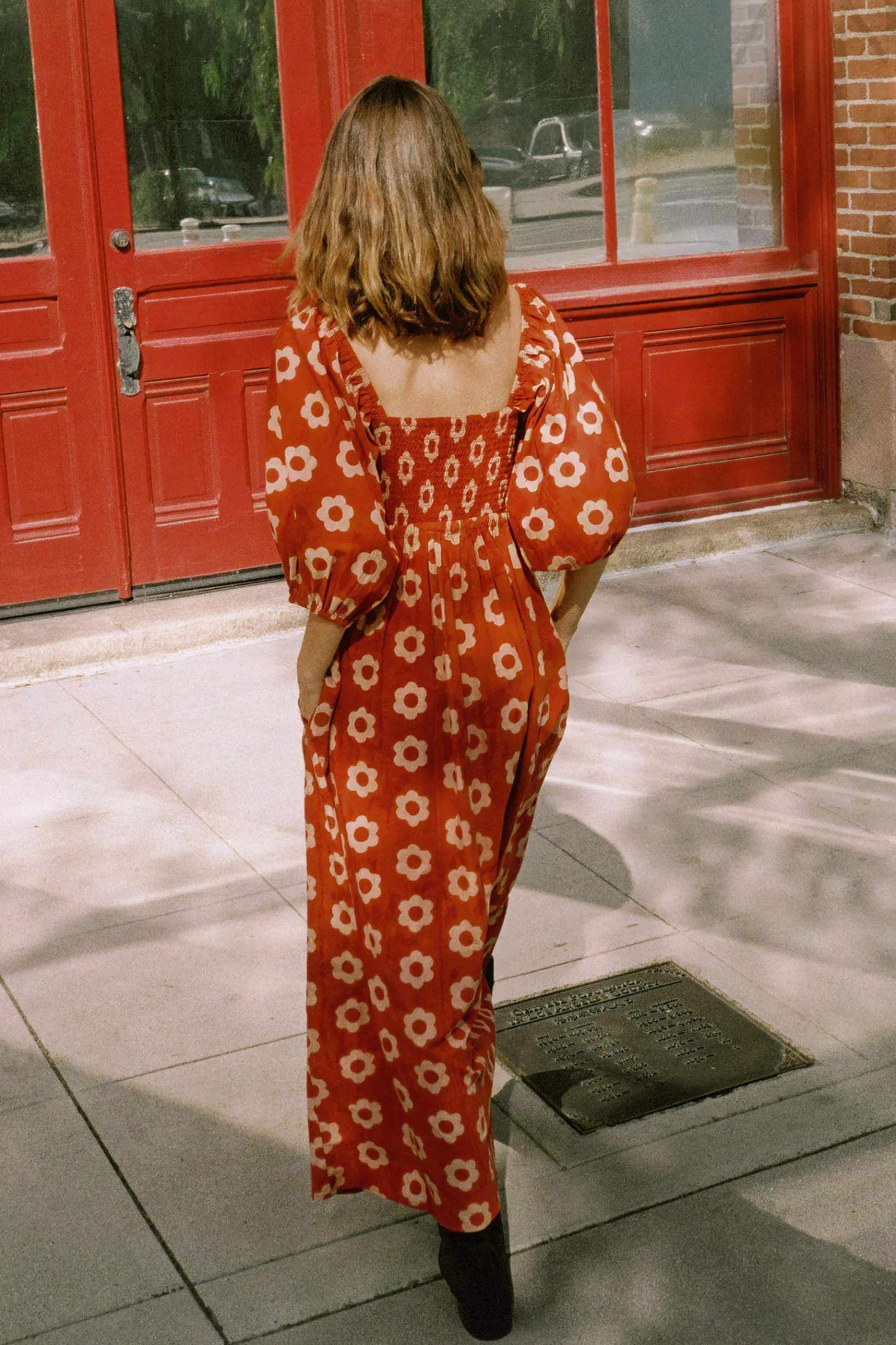 Dresses^Christy Dawn The Katrina Dress Crimson Daisy