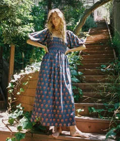 Dresses^Christy Dawn The Katrina Dress Indigo Sunflower