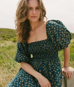 Dresses^Christy Dawn The Katrina Dress Navy Poppy