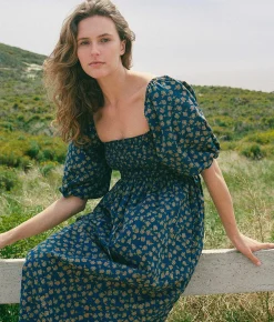 Dresses^Christy Dawn The Katrina Dress Navy Poppy