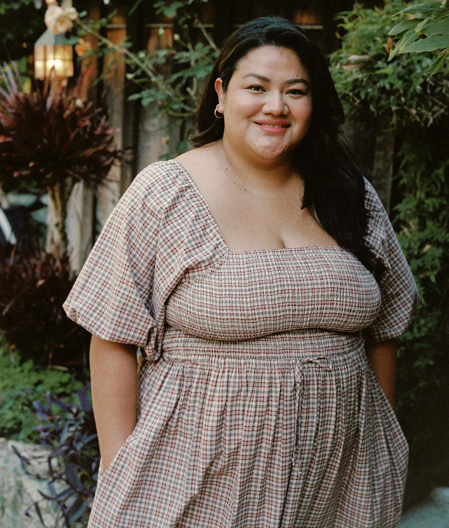 Extended Sizing^Christy Dawn The Katrina Dress Extended Winter Plaid