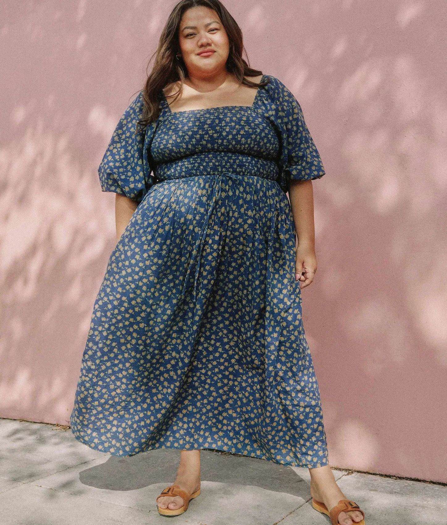Dresses^Christy Dawn The Katrina Dress Extended Navy Poppy