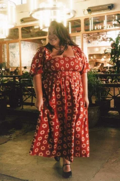 Extended Sizing^Christy Dawn The Katrina Dress Extended Crimson Daisy