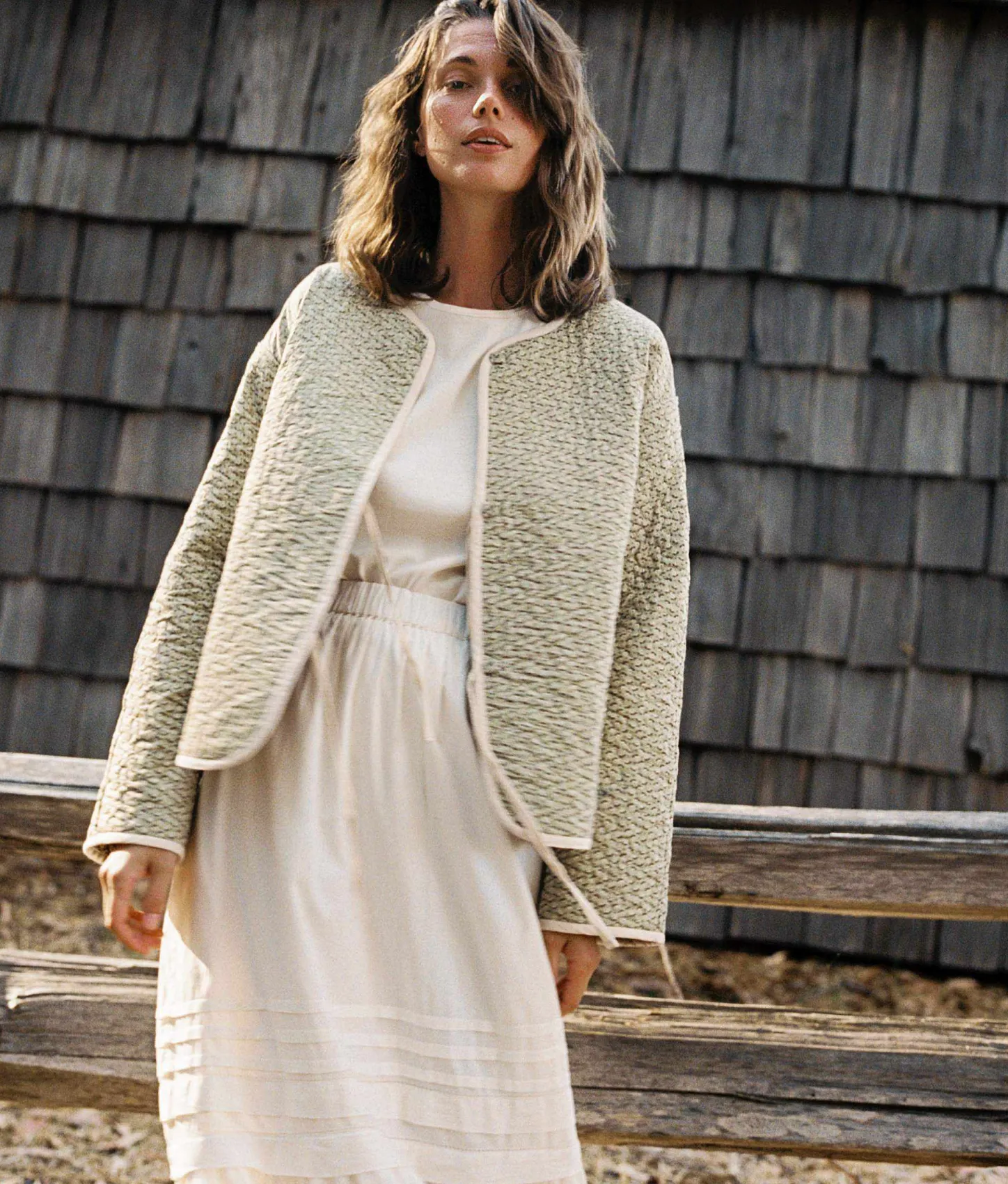 Dresses^Christy Dawn The Kira Jacket Geo Ditsy Hickory