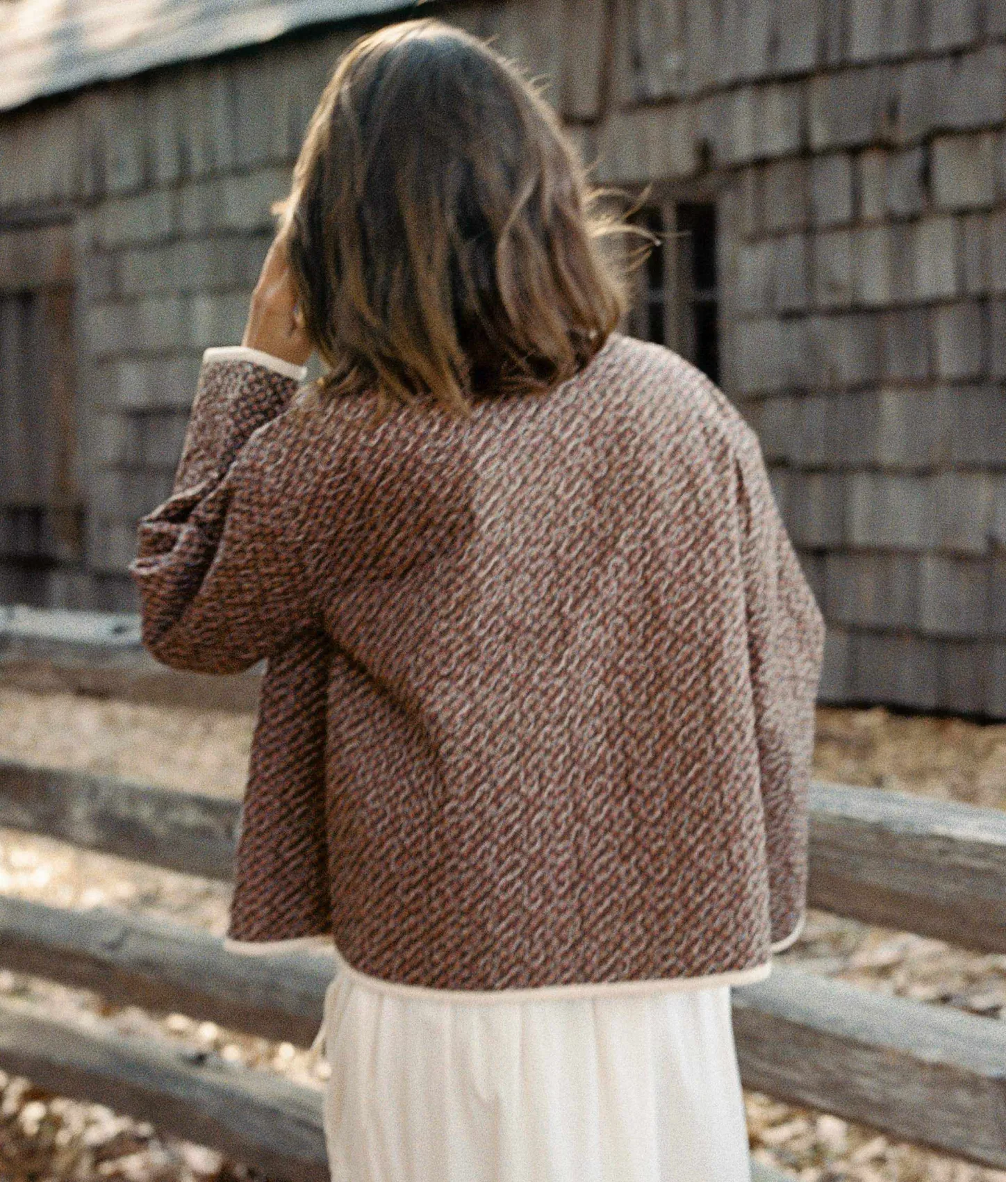 Dresses^Christy Dawn The Kira Jacket Geo Ditsy Hickory