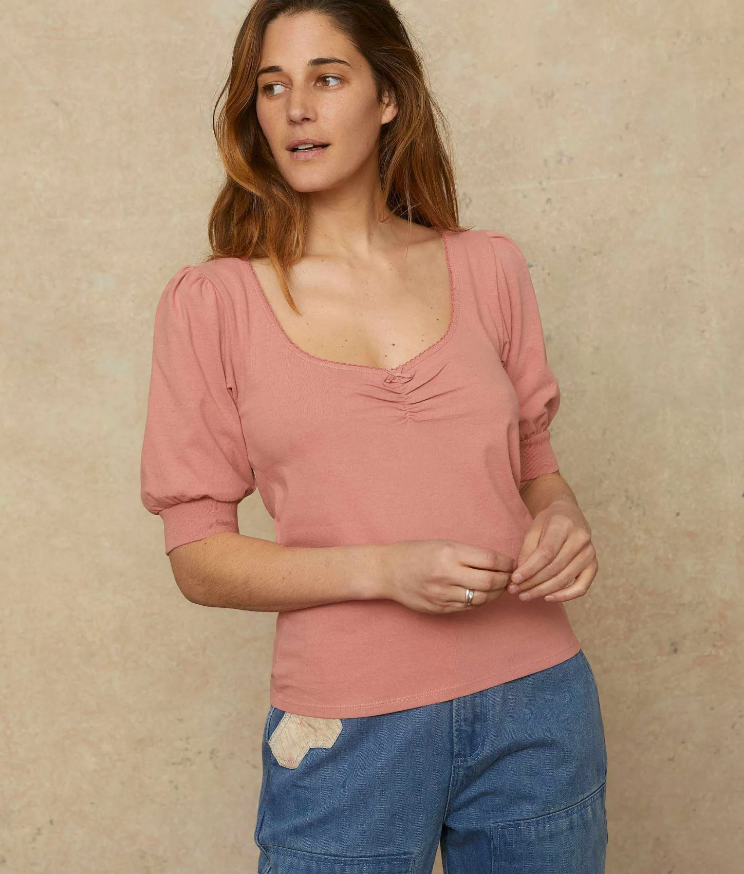 Tops & Blouses^Christy Dawn The Lana Top Brick Dust