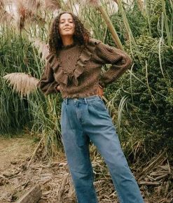 Bottoms^Christy Dawn The Lena Jean Stone Wash Denim