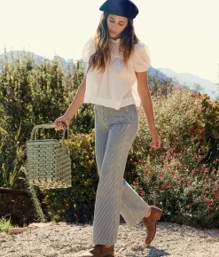 Dresses^Christy Dawn The Lula Jean Railroad Stripe Denim