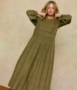 Dresses^Christy Dawn The Mae Dress Olive