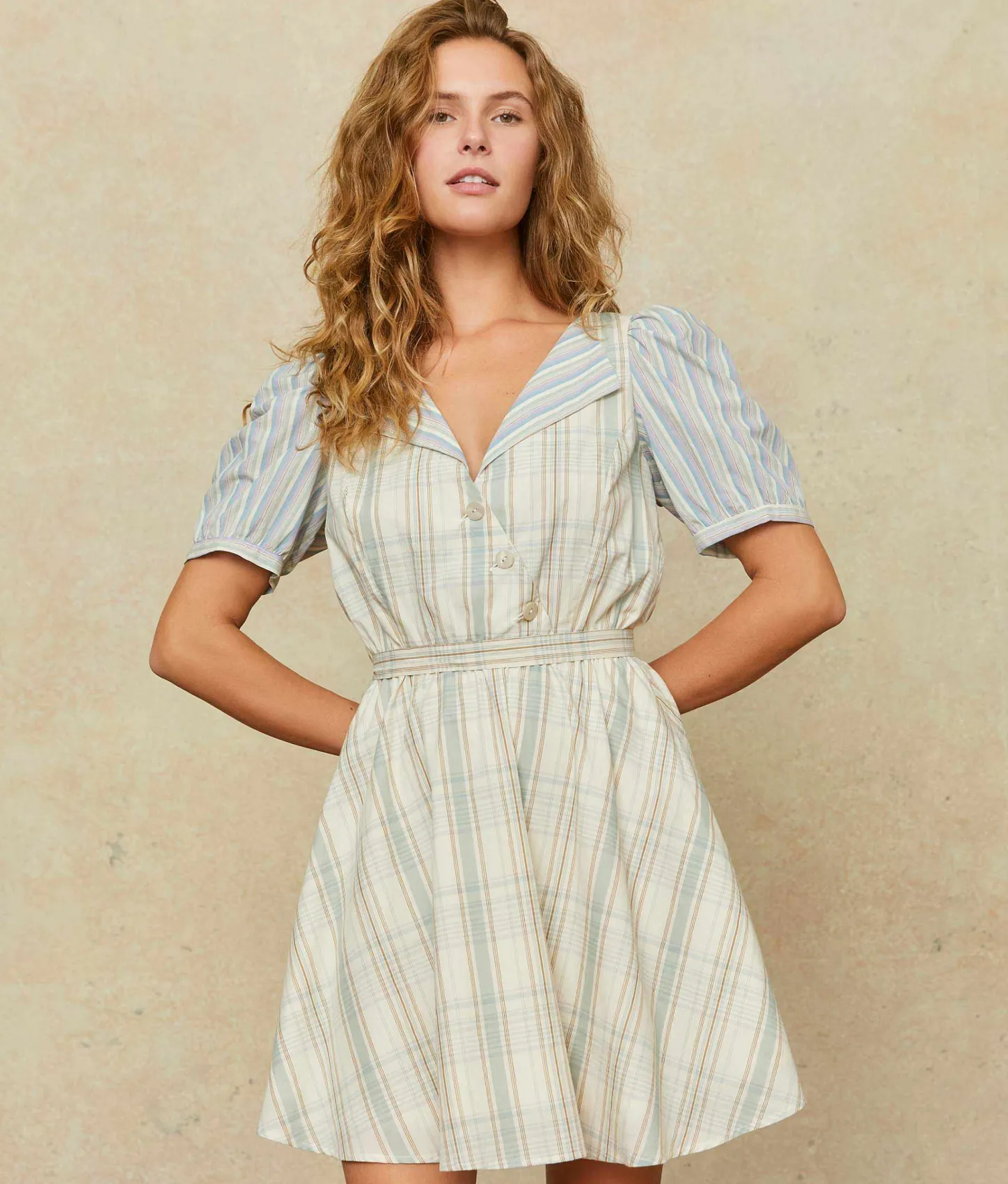 Dresses^Christy Dawn The Margaux Dress Vintage Plaid