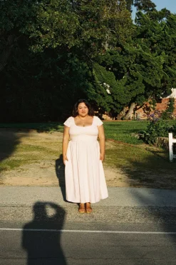 Extended Sizing^Christy Dawn The Monica Dress Extended Petal Pink