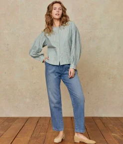 Tops & Blouses^Christy Dawn The Nadine Blouse Sea Stripe
