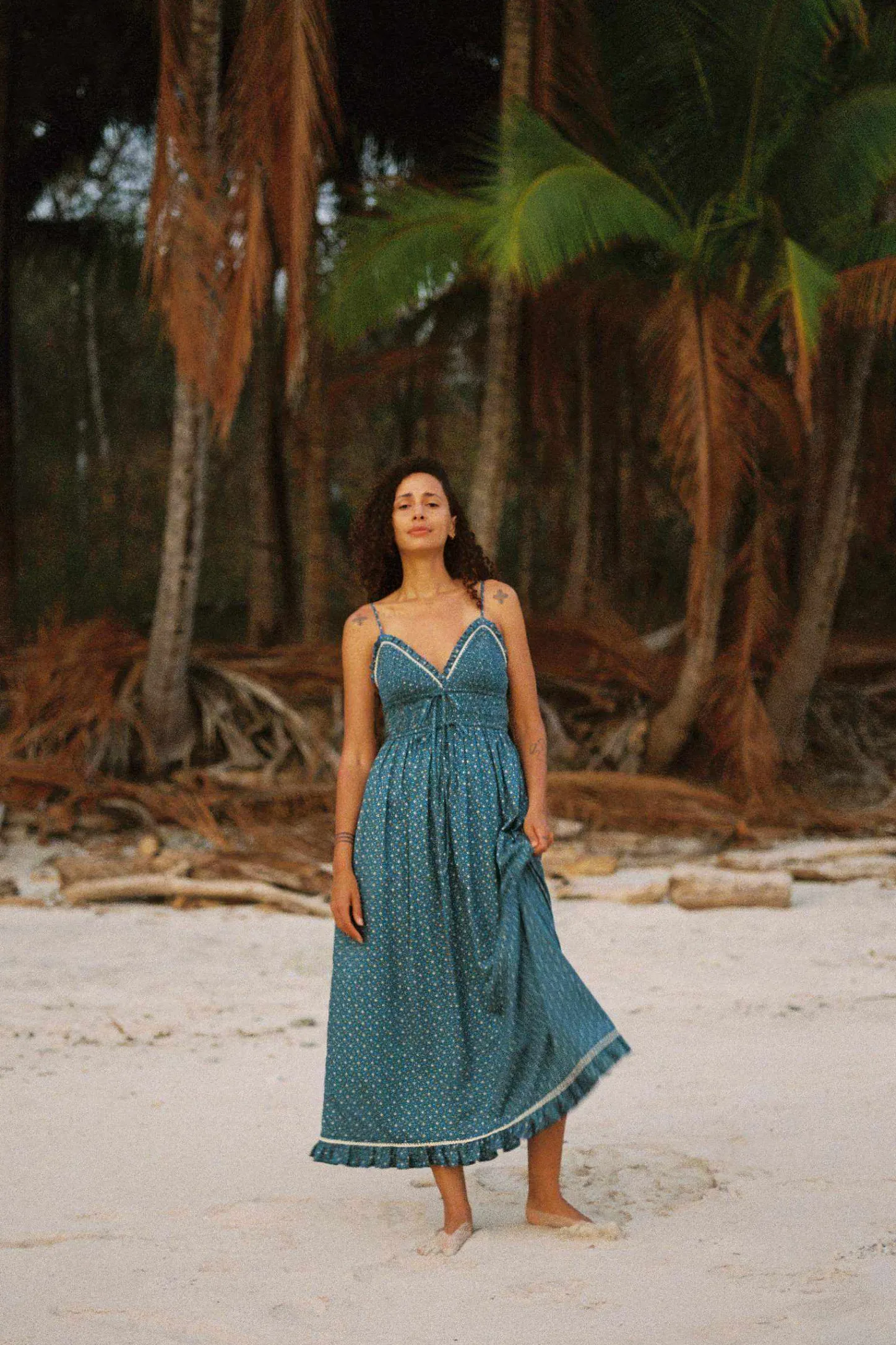 Dresses^Christy Dawn The Natasha Dress Essence Blue