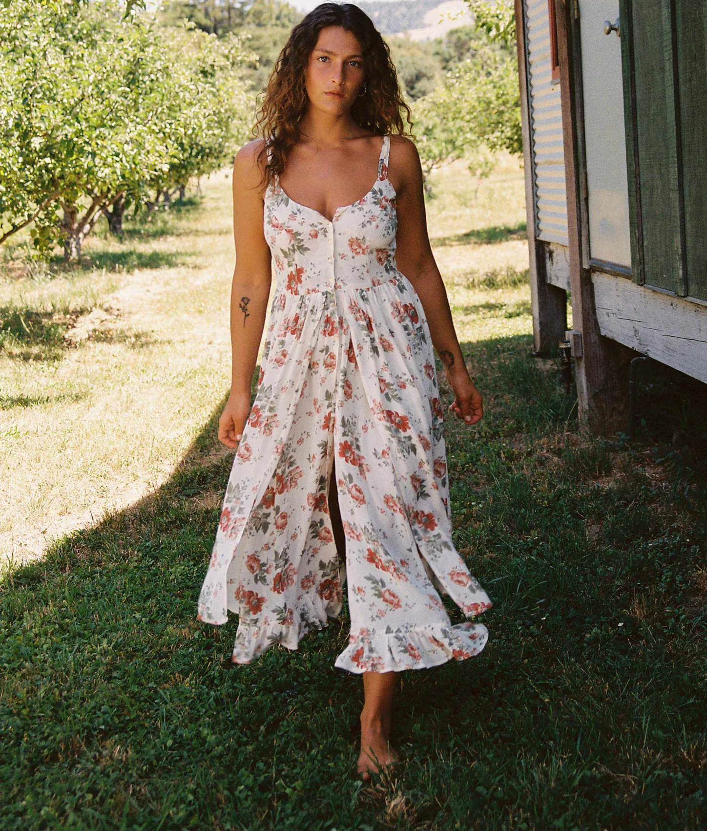Dresses^Christy Dawn The Nicks Dress Red Anemone Garden