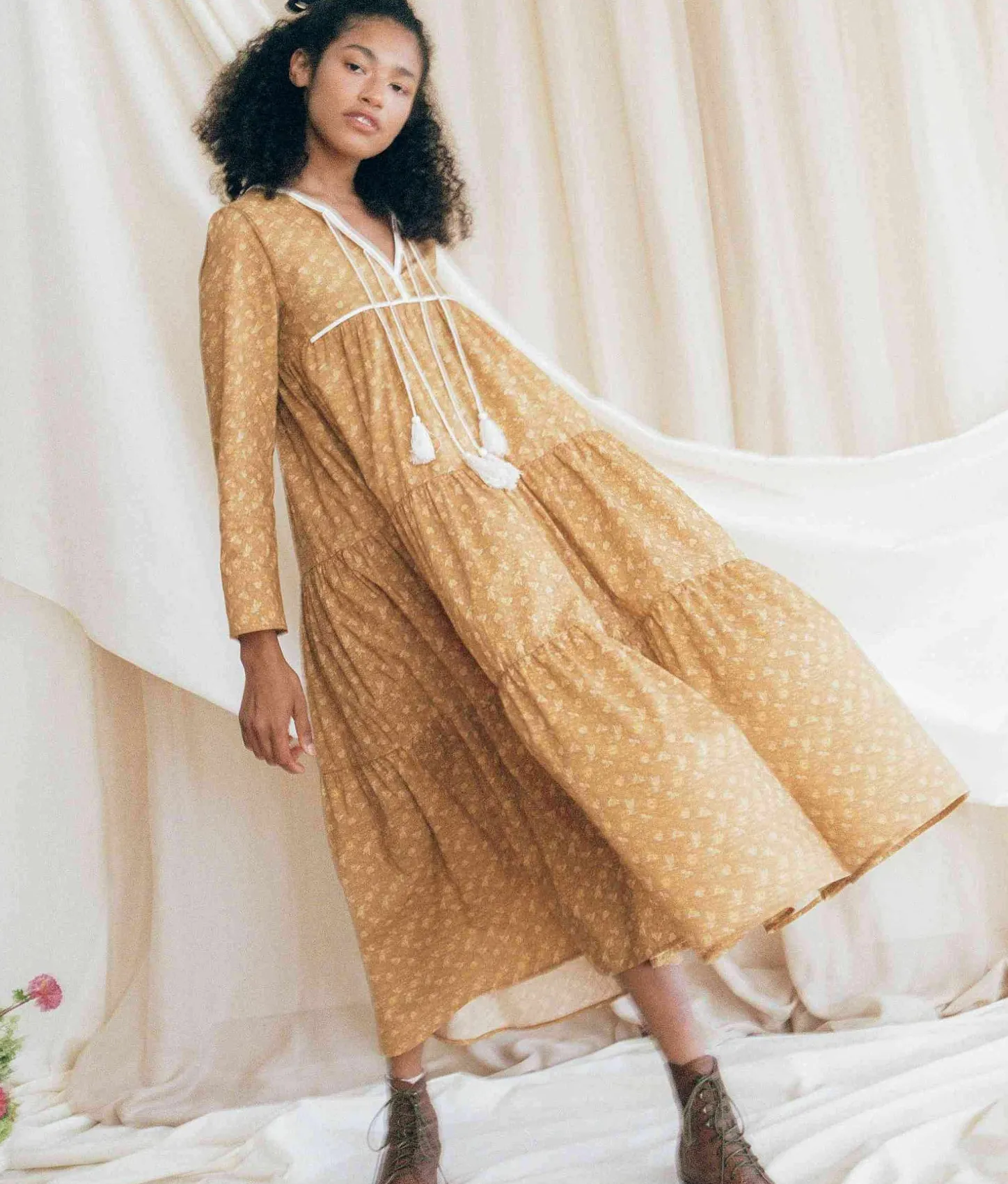 Dresses^Christy Dawn The Paloma Dress Petites Biscotti Cosmos Floral