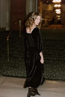 Dresses^Christy Dawn The Peyton Dress Noir Velvet