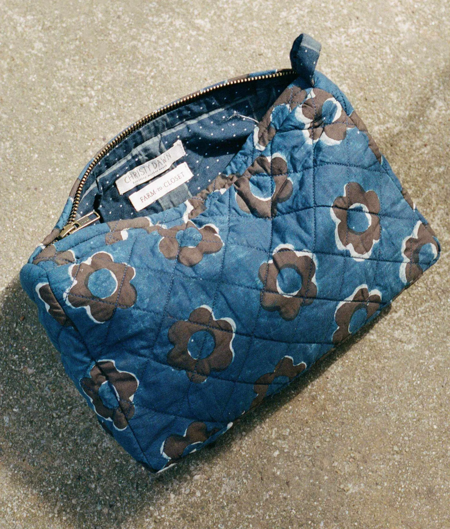 Accessories & Offerings^Christy Dawn The Quilted Pouch Indigo Blues